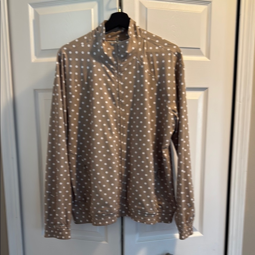 Women’s Lululemon  Polka Dot track jacket